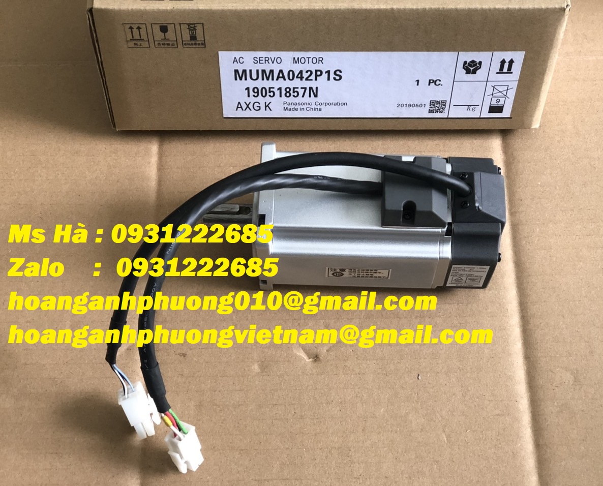 Hàng mới 100% - động cơ servo panasonic - MUMA042P1S -