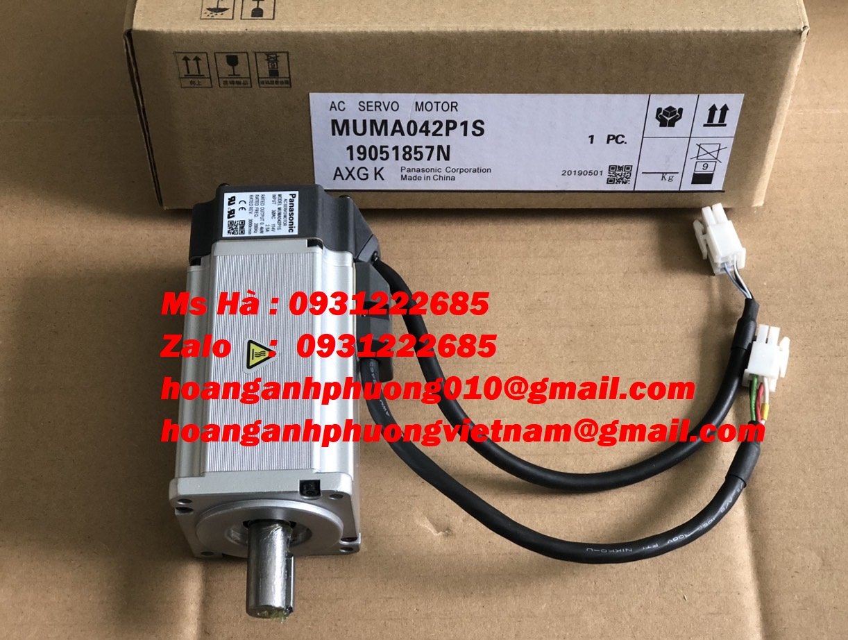 Hàng mới 100% - động cơ servo panasonic - MUMA042P1S -