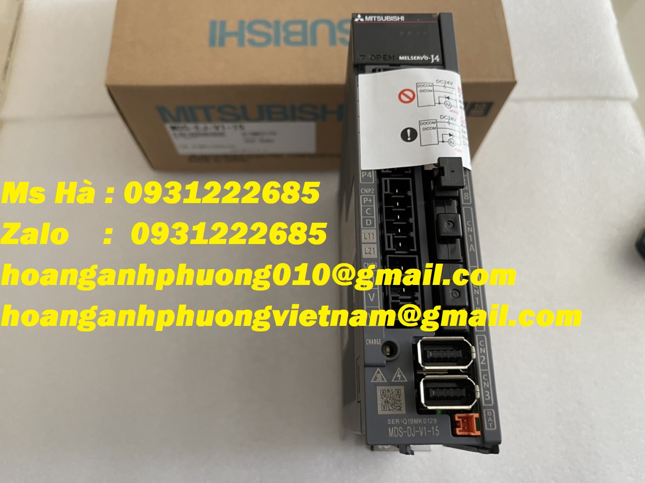 Công Ty Hoàng Anh Phương phân phối mitsubishi MDS-DJ-V1-15 mới 100%