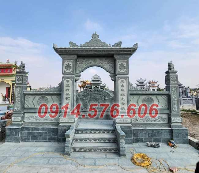 14+ mẫu cổng lăng mộ đá hiện đại đẹp bán cà mau