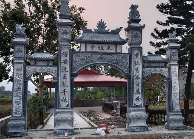 14+ mẫu cổng lăng mộ đá hiện đại đẹp bán cà mau