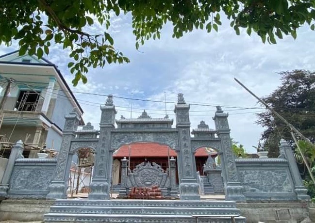 14+ mẫu cổng lăng mộ đá hiện đại đẹp bán cà mau