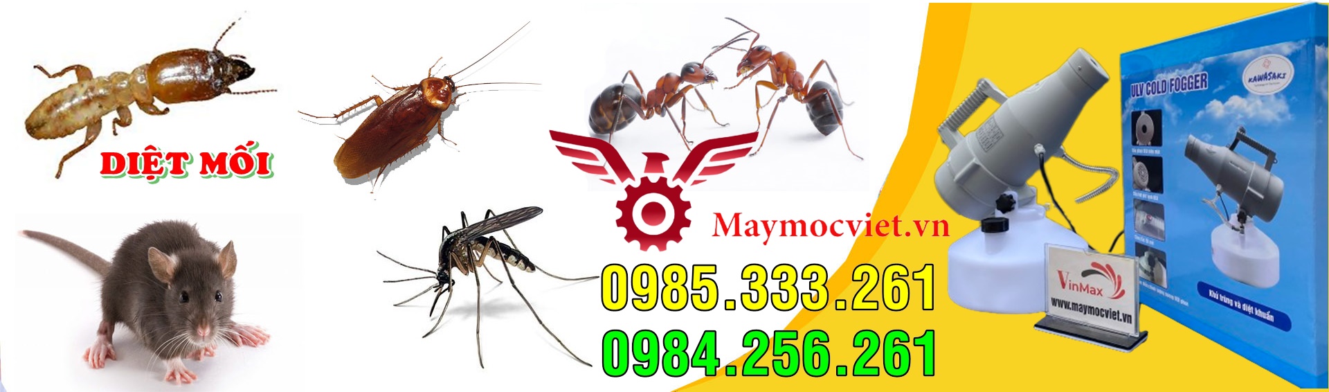 Máy phun hóa chất diệt trừ côn trùng gây hại ULV KAWASAKI KS50