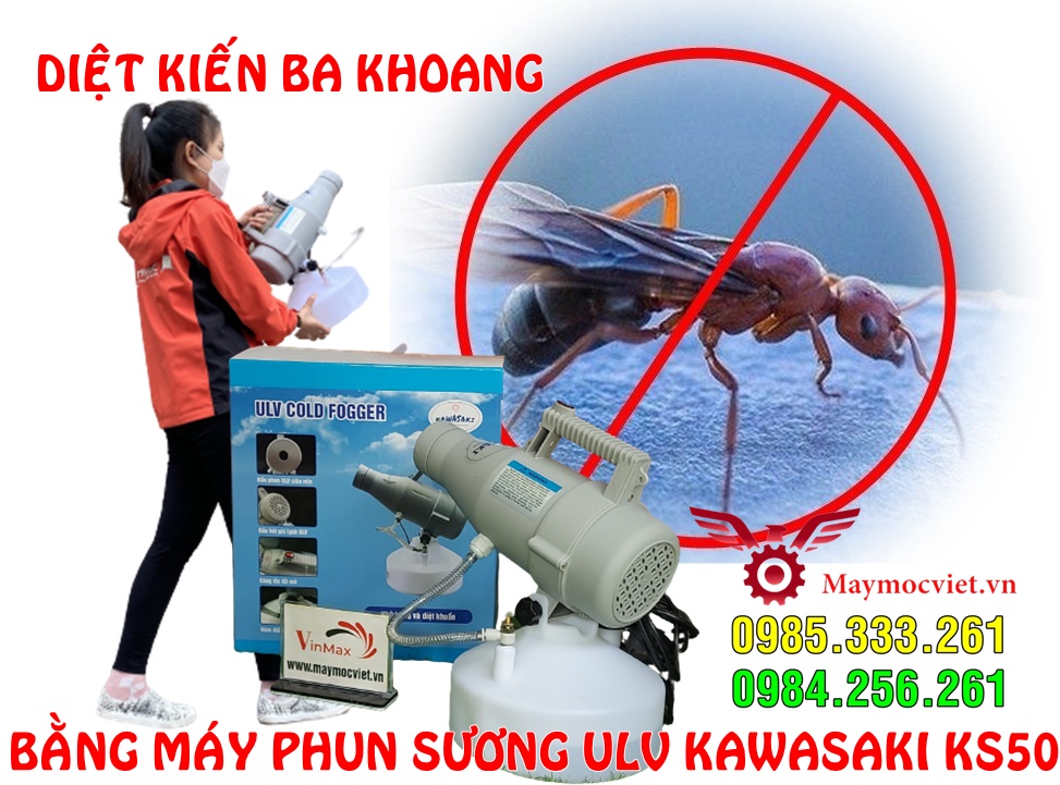 Máy phun hóa chất diệt trừ côn trùng gây hại ULV KAWASAKI KS50