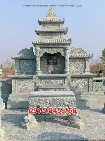 54 cần thơ + trang thờ gia tộc bằng đá đơn giản đẹp bán