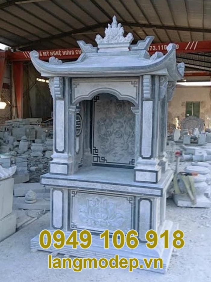 Am thờ để tro cốt bằng đá 2023