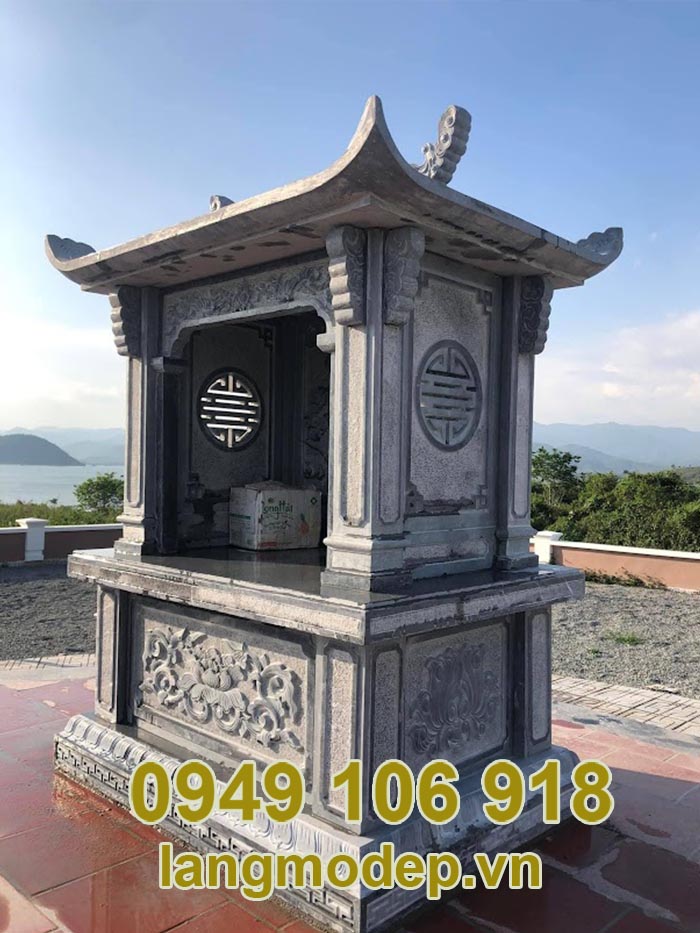 Am thờ để tro cốt bằng đá 2023