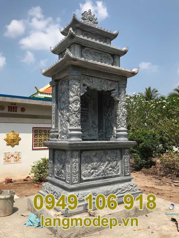 Am thờ để tro cốt bằng đá 2023