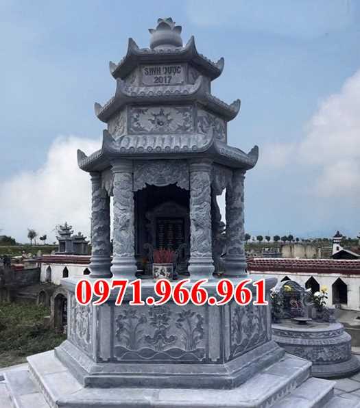Mẫu mộ tháp đá phật giáo đẹp bán tại bình phước - tháp sư phật giáo