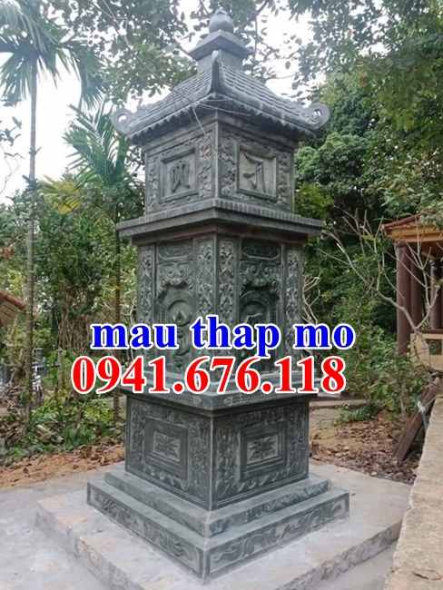 Mẫu mộ tháp đá đẹp bán tại đắk lắk đắk nông - mộ tháp sư phật giáo