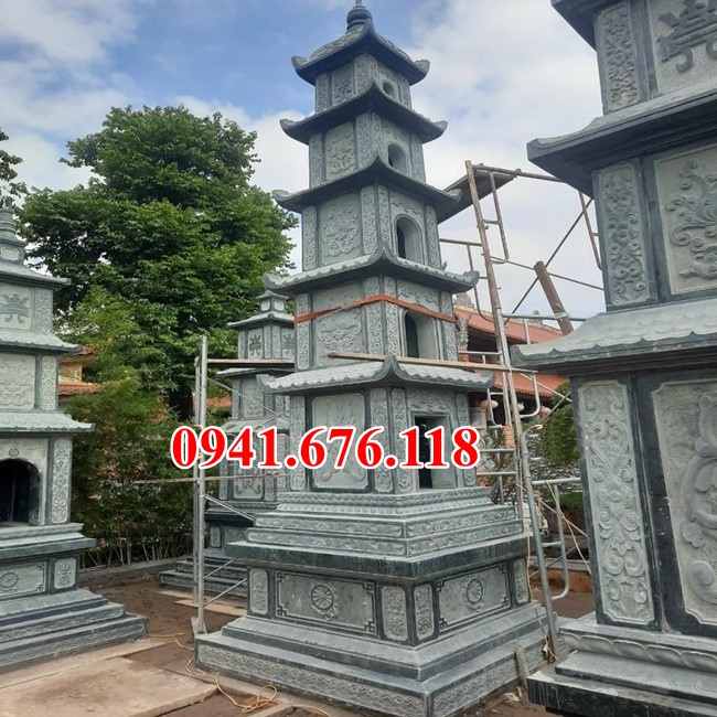 Mẫu mộ tháp đá đẹp bán tại đắk lắk đắk nông - mộ tháp sư phật giáo