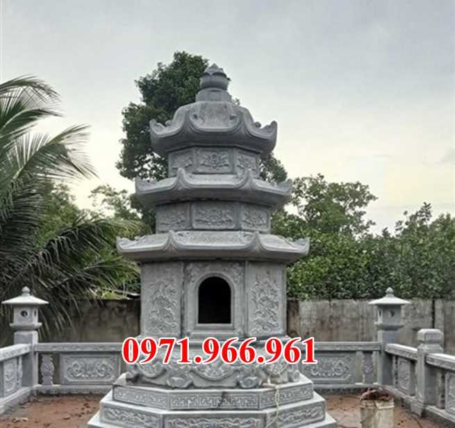 Mẫu mộ tháp đá đẹp bán tại sóc trăng - tháp thờ cốt bằng đá