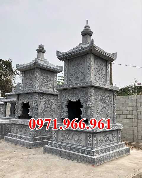 Mẫu mộ tháp đá đẹp bán tại sóc trăng - tháp thờ cốt bằng đá