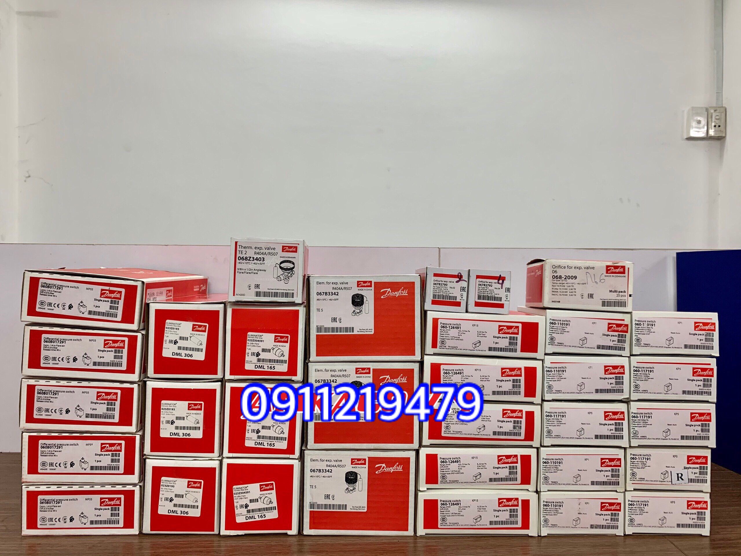 Phin lọc Danfoss DML165, hàng có sẵn tại Bình Tân