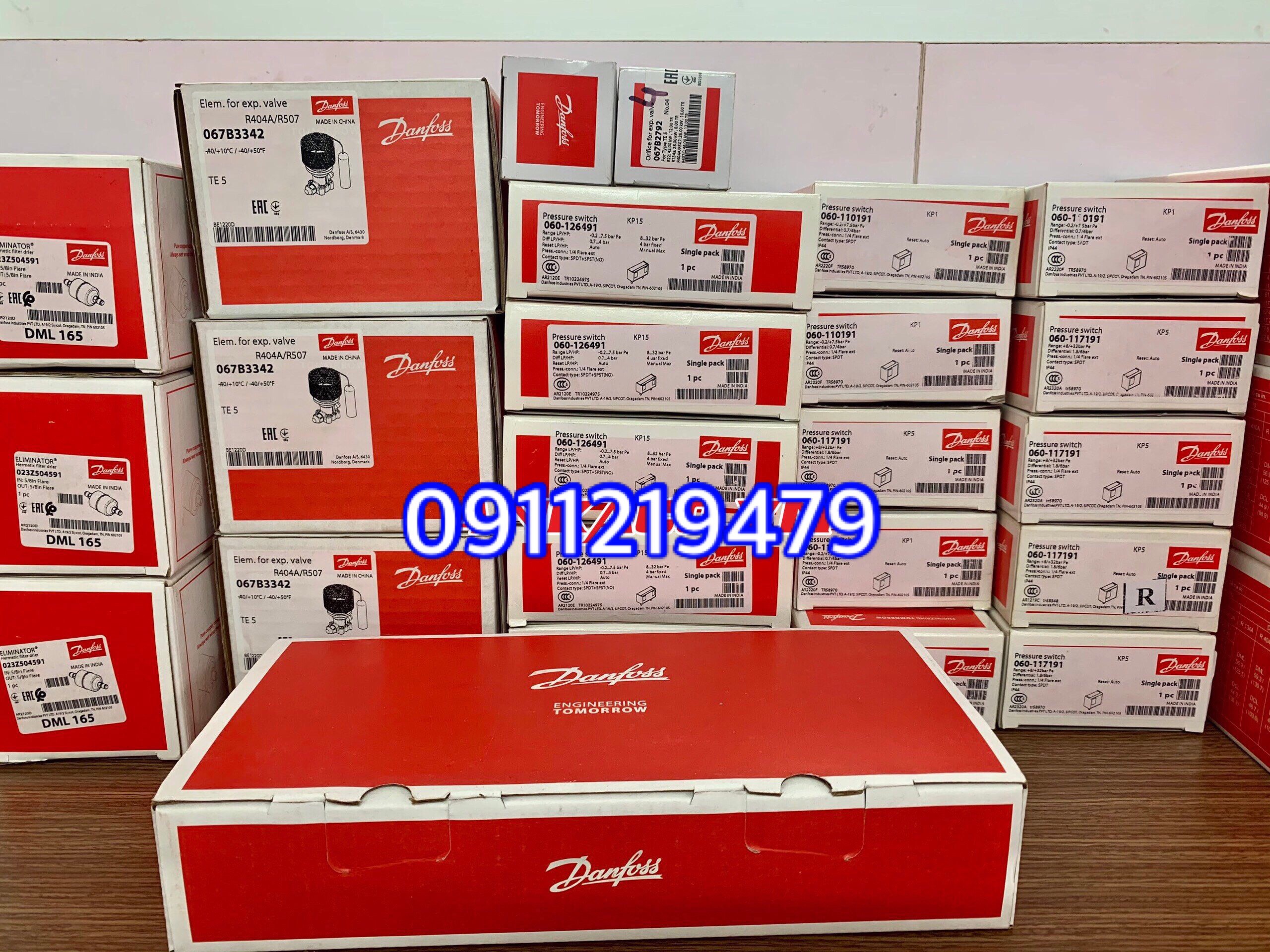Phin lọc Danfoss DML165, hàng có sẵn tại Bình Tân
