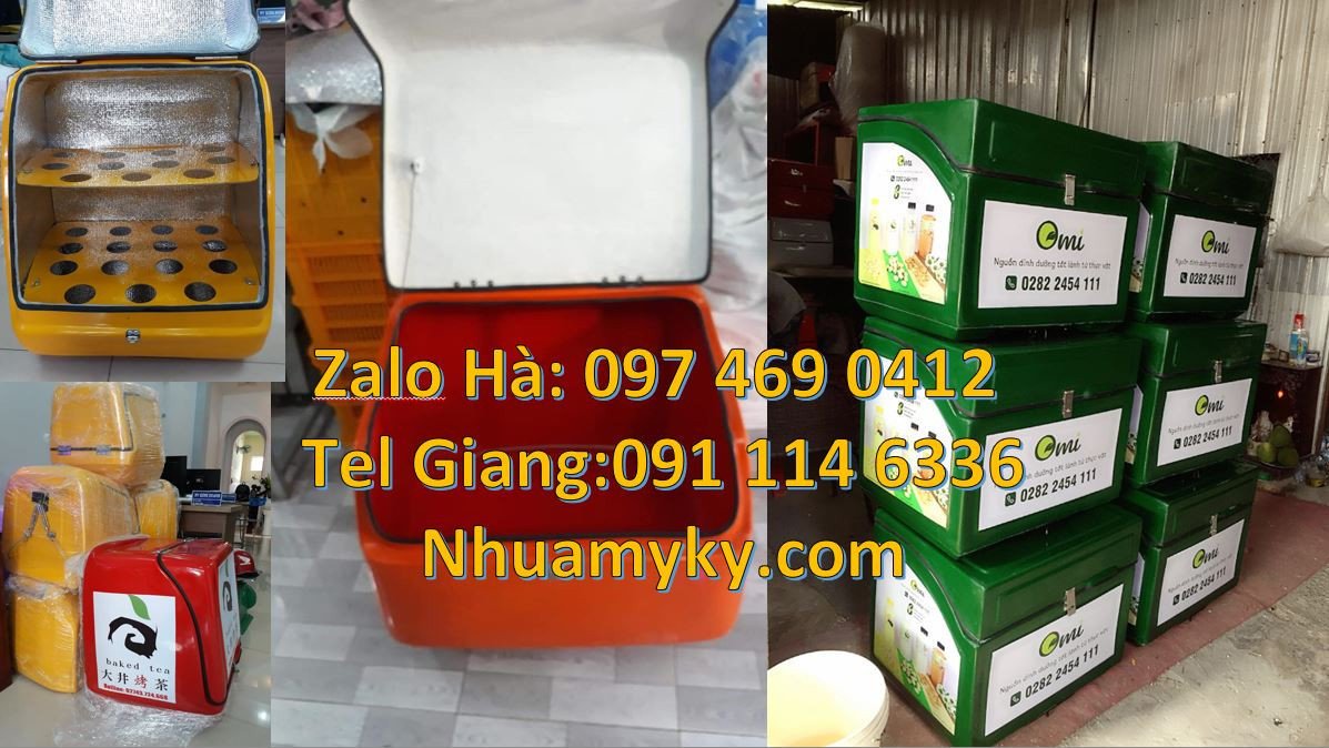thùng giao hàng điện tử,thùng giao hàng đằng sau xe máy,thùng giaohang