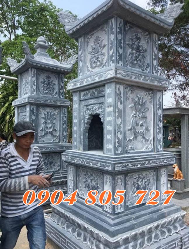Mộ tháp phật giáo bằng đá và ý nghĩa hoa văn mộ tháp đá