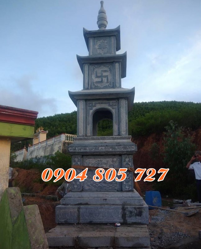 Mộ tháp phật giáo bằng đá và ý nghĩa hoa văn mộ tháp đá