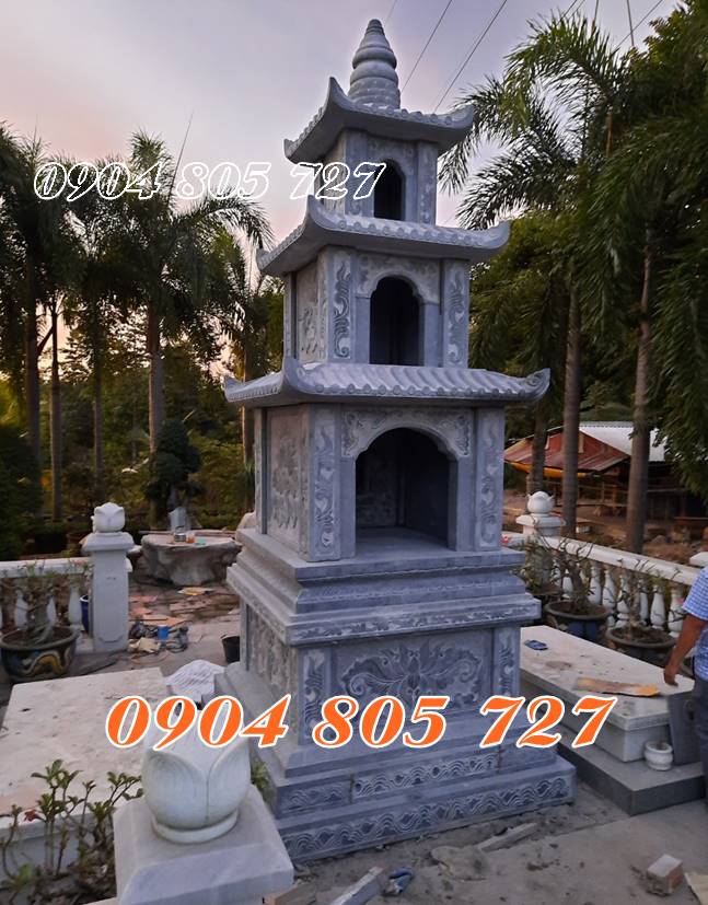 Mộ tháp phật giáo bằng đá và ý nghĩa hoa văn mộ tháp đá