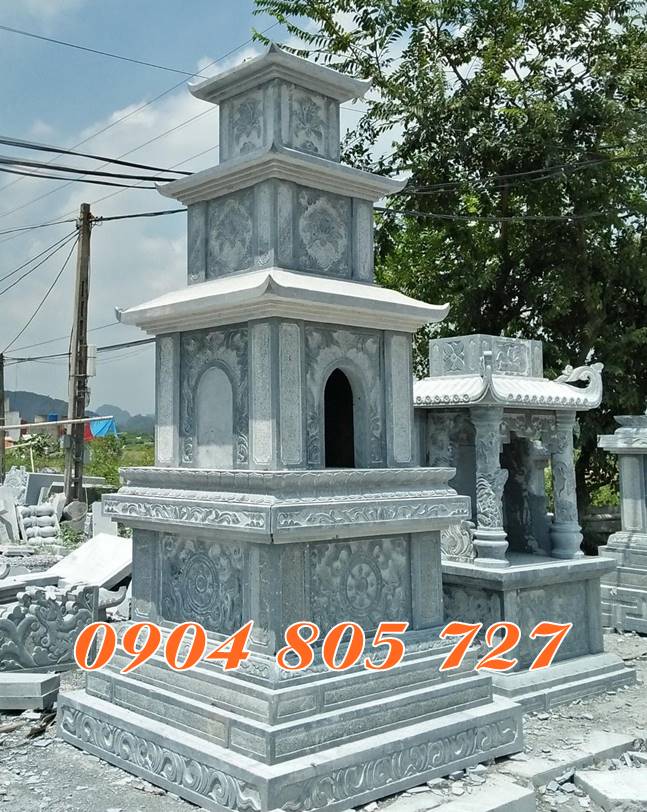 Mộ tháp phật giáo bằng đá và ý nghĩa hoa văn mộ tháp đá