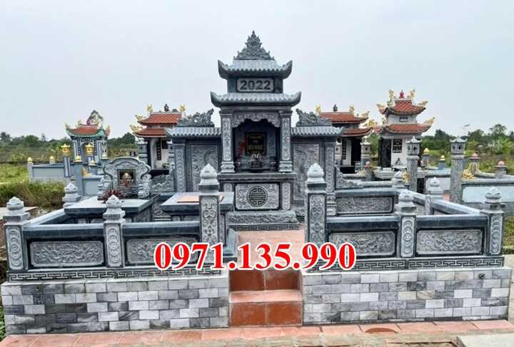 mẫu lăng mộ đá đẹp bán tại cao bằng bắc kạn - mộ đá gia đình dòng họ
