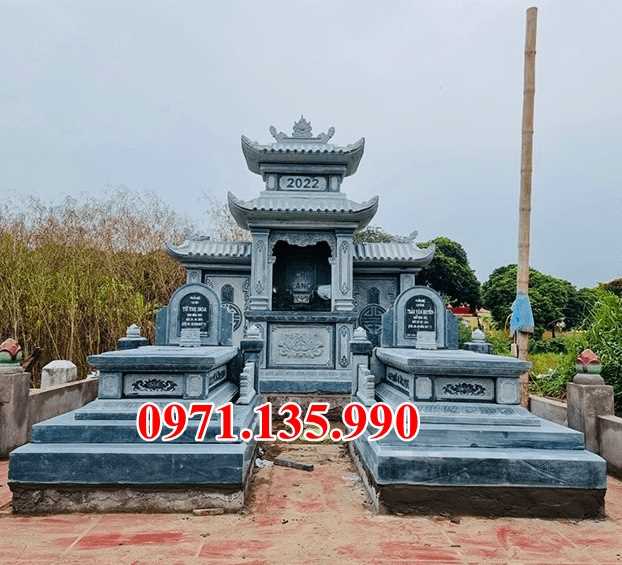 Mẫu lăng mộ đá đẹp bán tại bắc giang bắc ninh - mộ đá gia đình dòng họ