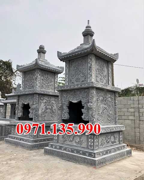 Mẫu mộ tháp chùa bằng đá đẹp để tro cốt bán tại ninh thuận bình thuận