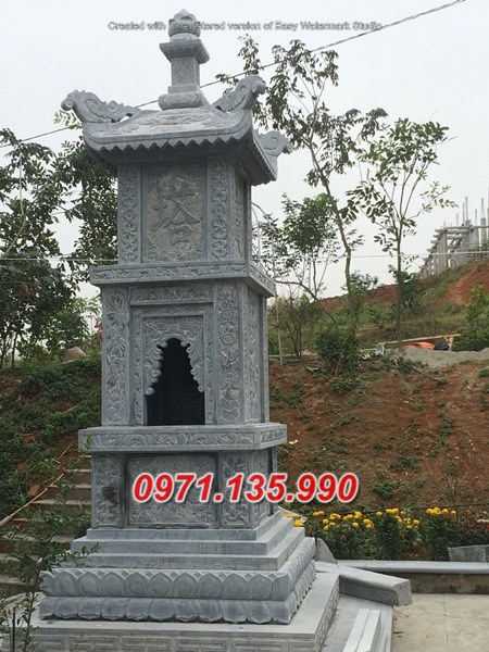 Mẫu mộ tháp chùa bằng đá đẹp để tro cốt bán tại ninh thuận bình thuận