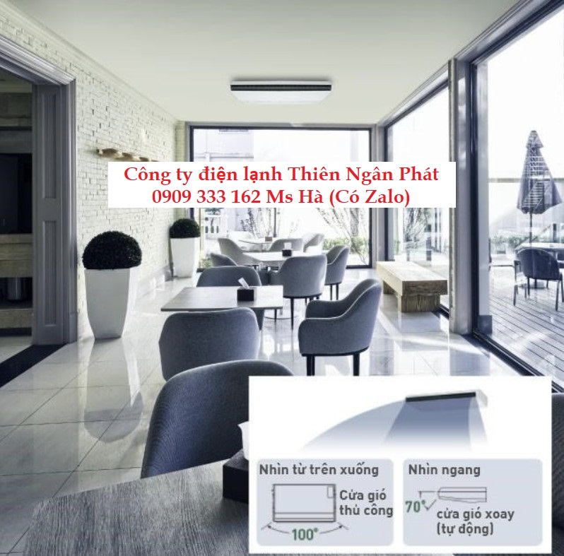 Máy lạnh áp trần Panasonic- Sự hàng lòng đén từ khách hàng