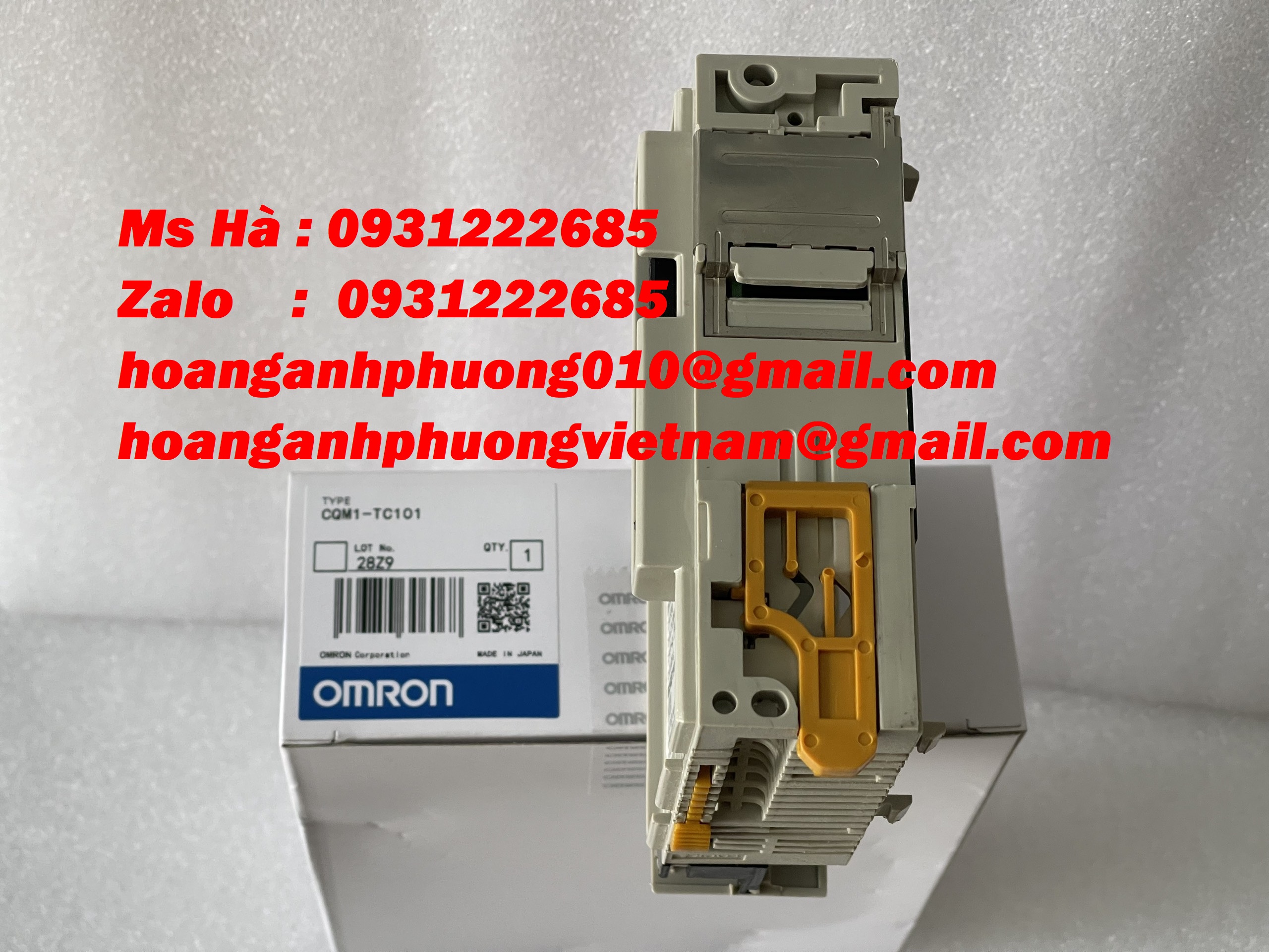 Mô đun điều khiển CQM1-TC101 omron - bảo hành 12 tháng