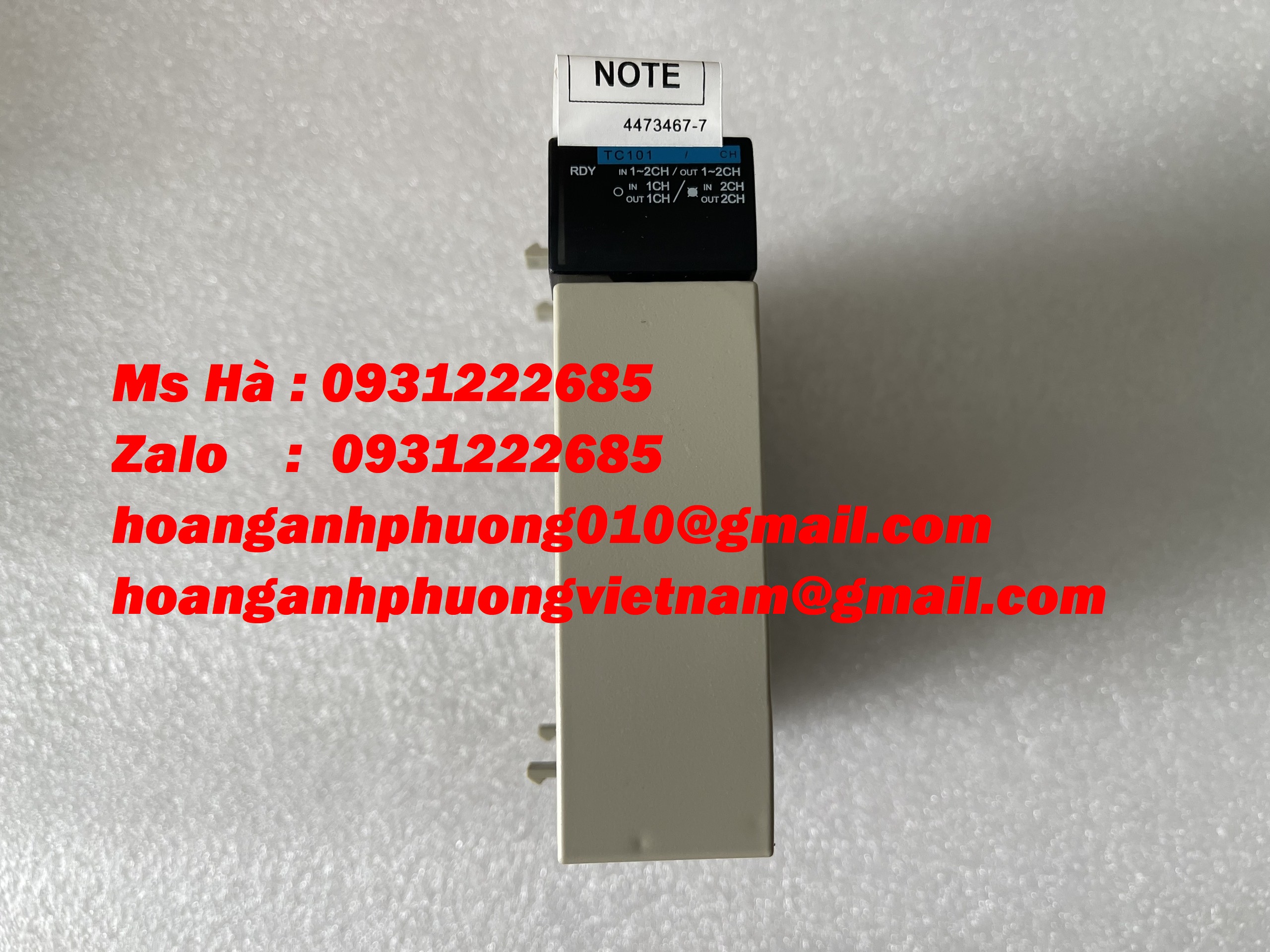 Mô đun điều khiển CQM1-TC101 omron - bảo hành 12 tháng