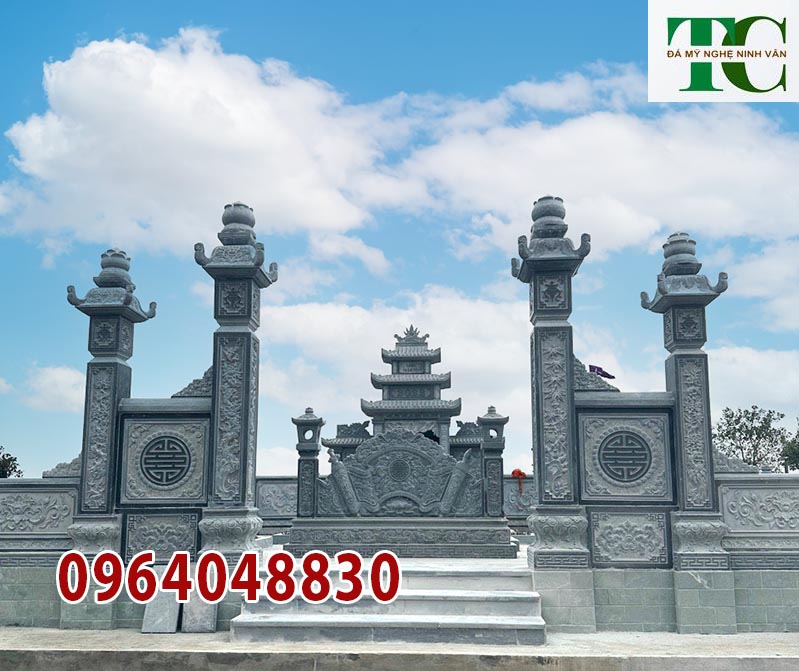 An Giang xây dựng khu lăng mộ đá đẹp cho tổ tiên