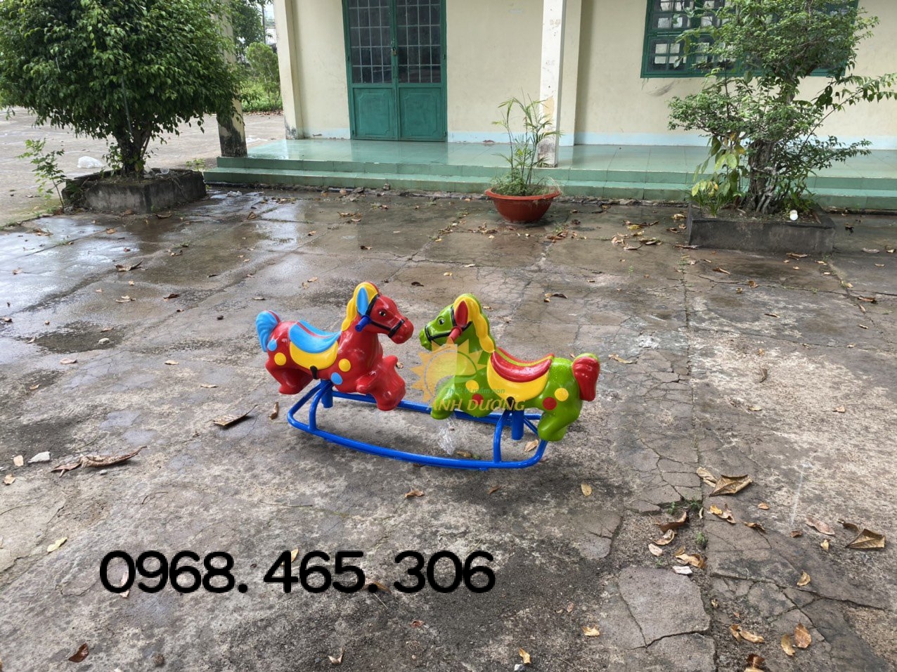 Bập bênh composite dành cho trẻ em mầm non