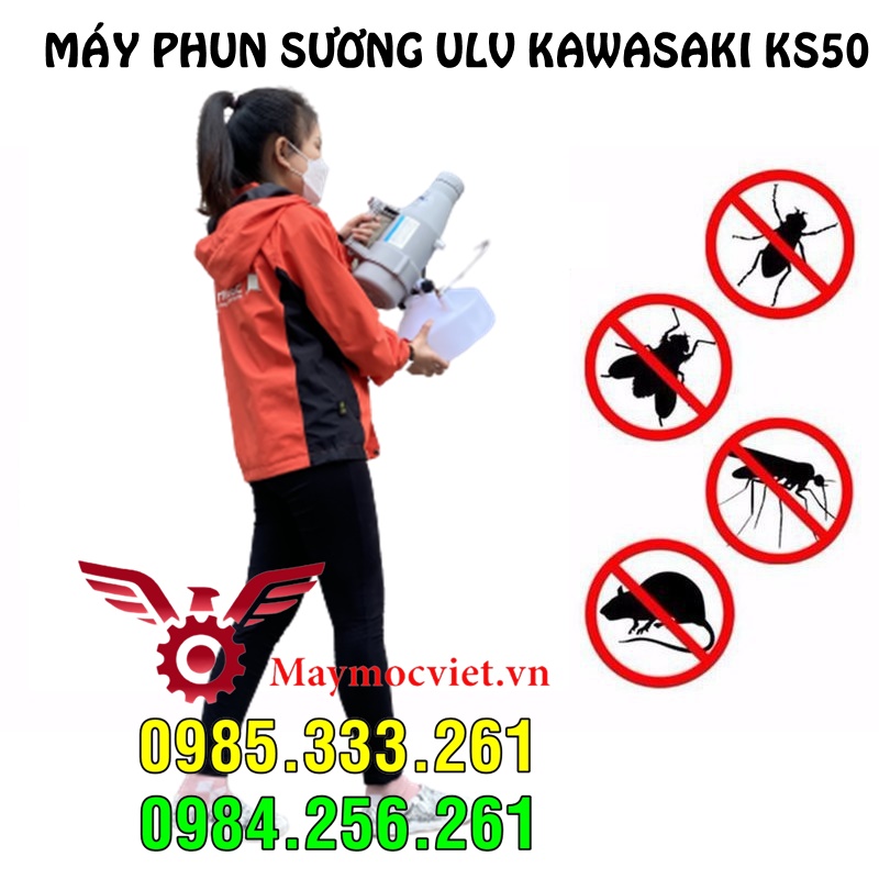 Máy phun thuốc muỗi sử dụng cho gia đình dạng sương ULV KAWASAKI KS50