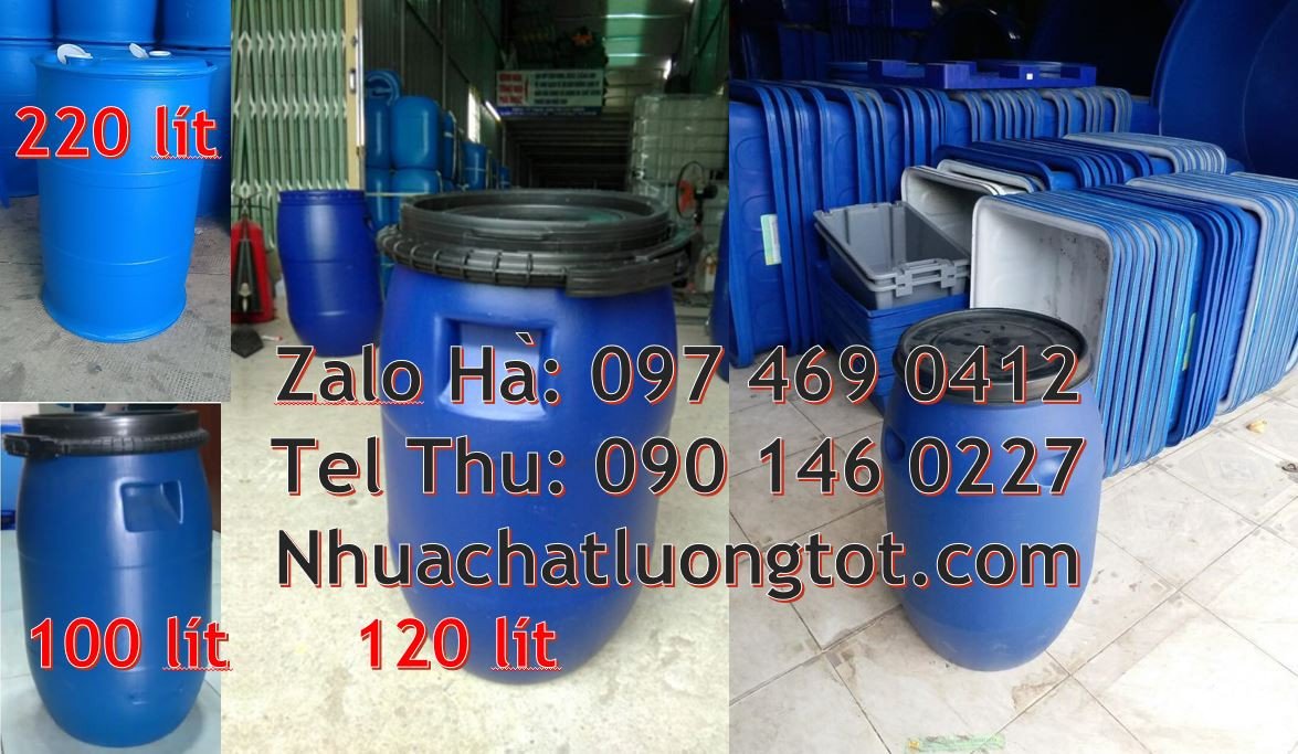 thùng phuy nhựa đựng hóa chất,thùng phuy xanh đựng xăng dầu,phuy nhựa