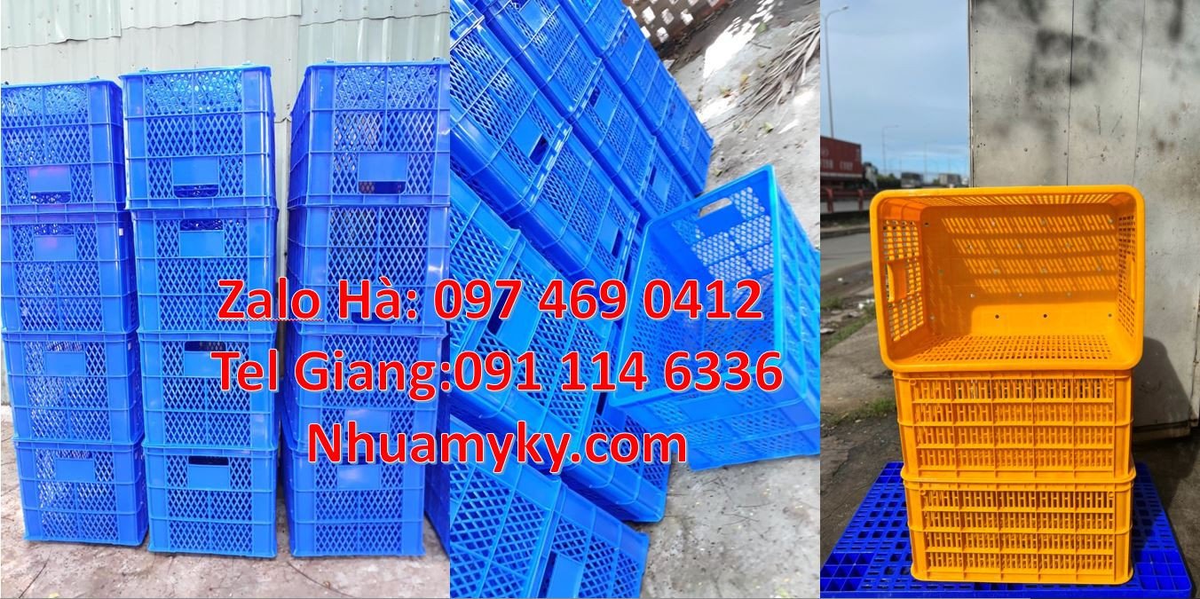 rổ nhựa đựng trái cây,sóng nhựa bit màu xanh, khay nhựa đựng hải sản