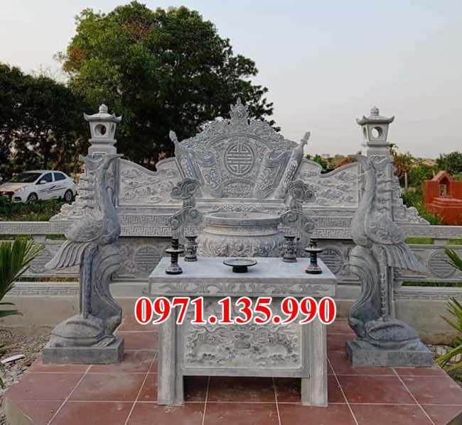 Mẫu cuốn thư đá đẹp bán tại tiền giang - nhà thờ từ đường lăng mộ