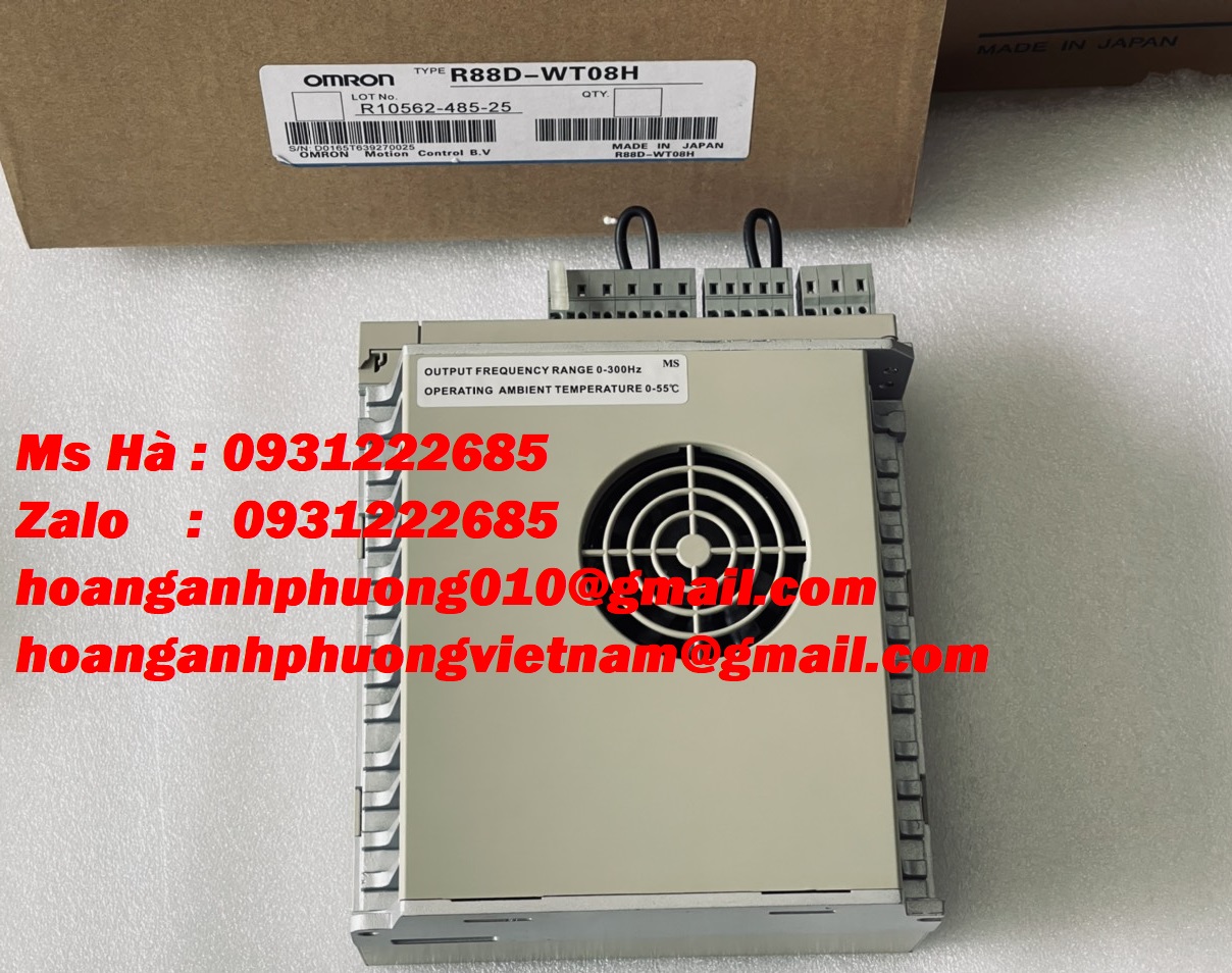GIÁ TỐT dòng omron R88D-WT08H hàng nhập khẩu, chính hãng