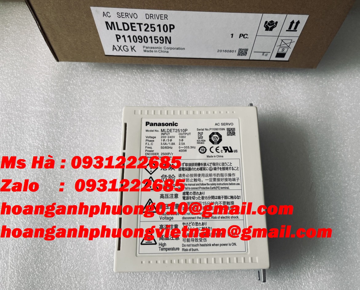 Servo driver dòng minas E mới 100% - MLDET2510P - panasonic