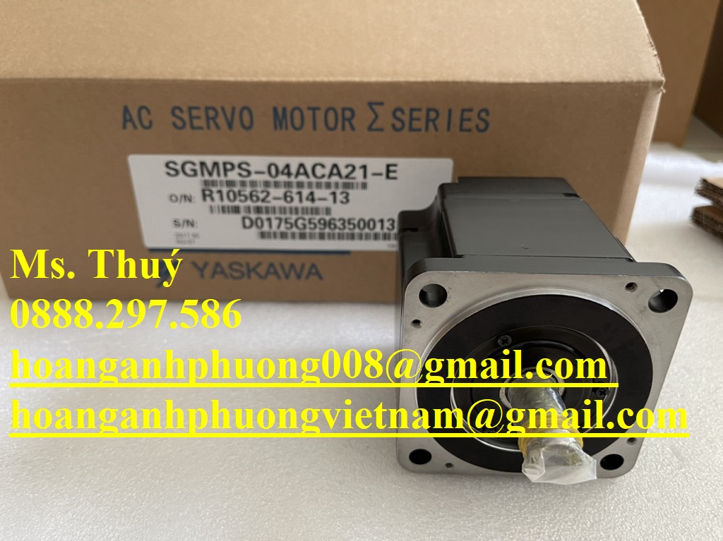 Động cơ Servo Yaskawa SGMPS-04ACA21-E  Giao hàng toàn quốc