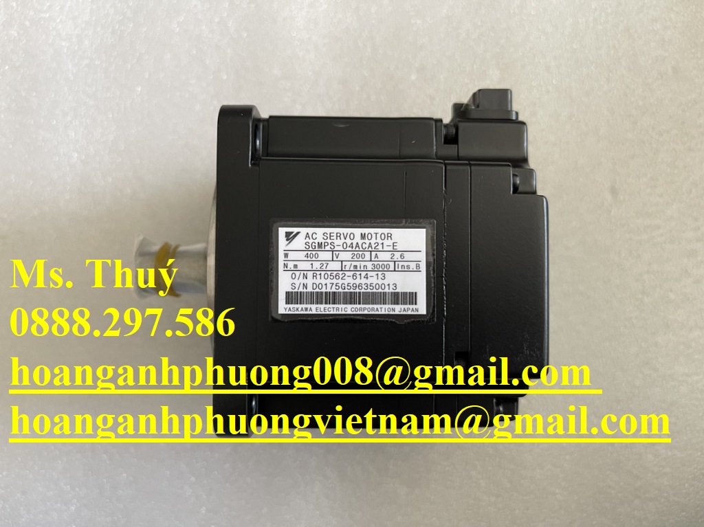 Động cơ Servo Yaskawa SGMPS-04ACA21-E  Giao hàng toàn quốc