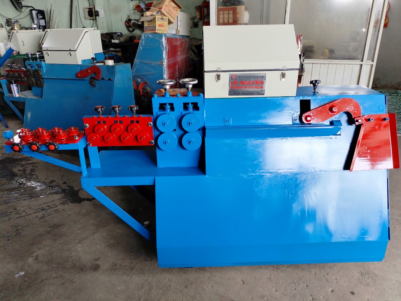 Máy bẻ đai sắt tự động phi 6-8-10