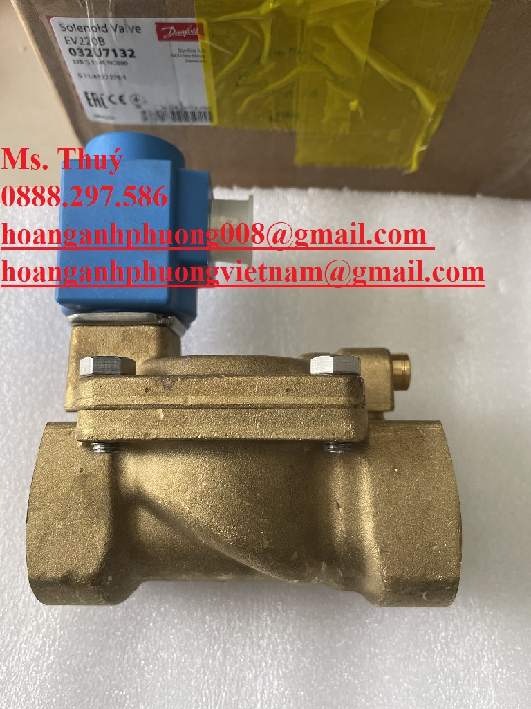 Van điện từ Danfoss EV220B 032U7150  Nhập khẩu mới, chính hãng