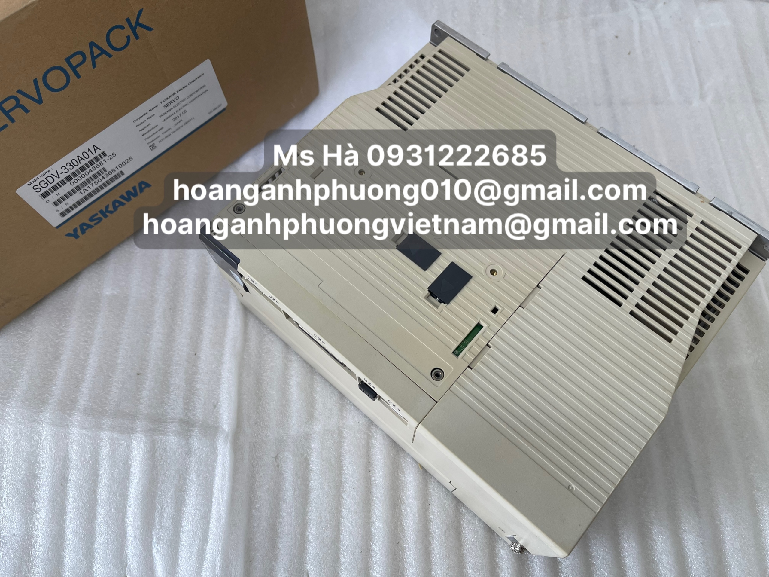 Bộ điều khiển 5kW nhập khẩu dòng yaskawa SGDV-330A01A