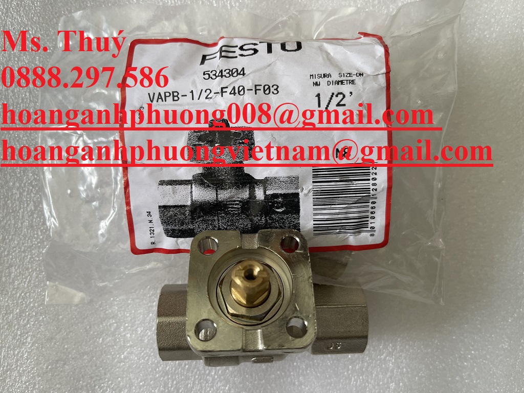 Van Festo VAPB-1.2-F40-F03  Hàng mới, giá tốt, chính hãng