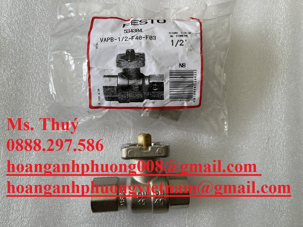 Van Festo VAPB-1.2-F40-F03  Hàng mới, giá tốt, chính hãng