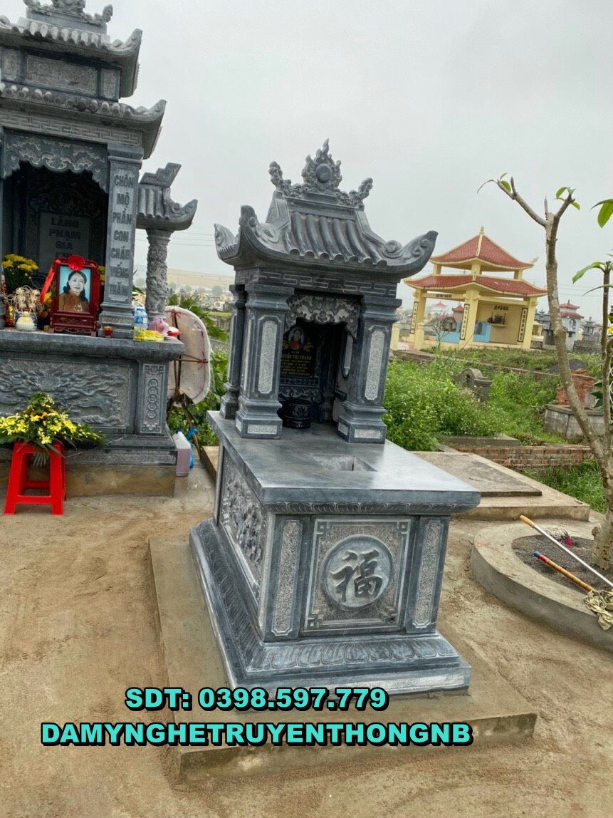 lắp đặt mộ công giáo đá cao cấp tại nghĩa hưng nam định