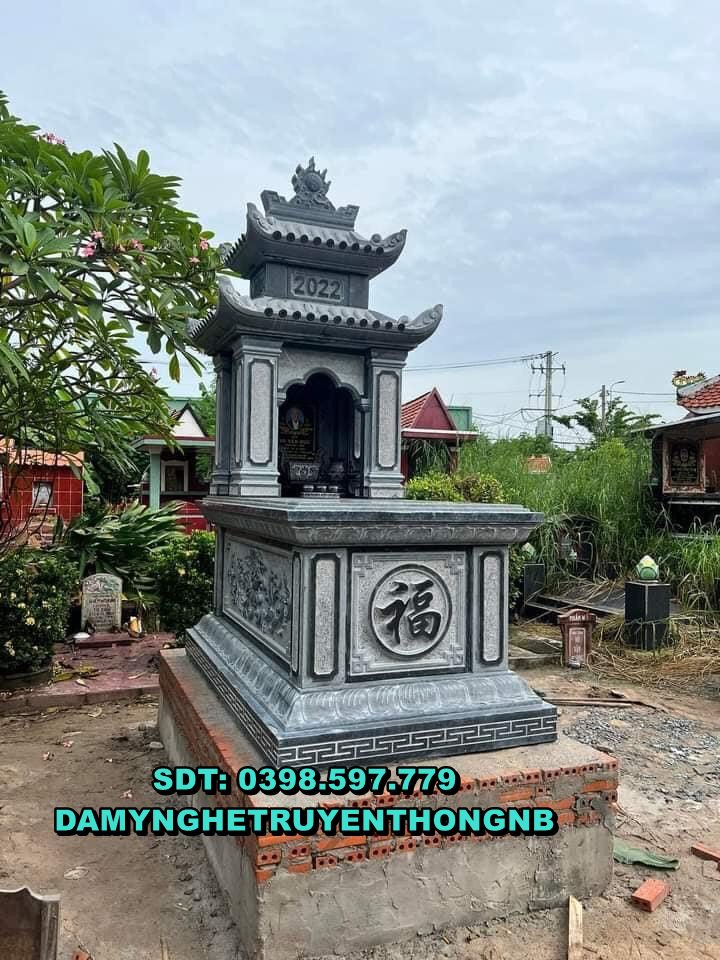lắp đặt mộ công giáo đá cao cấp tại nghĩa hưng nam định