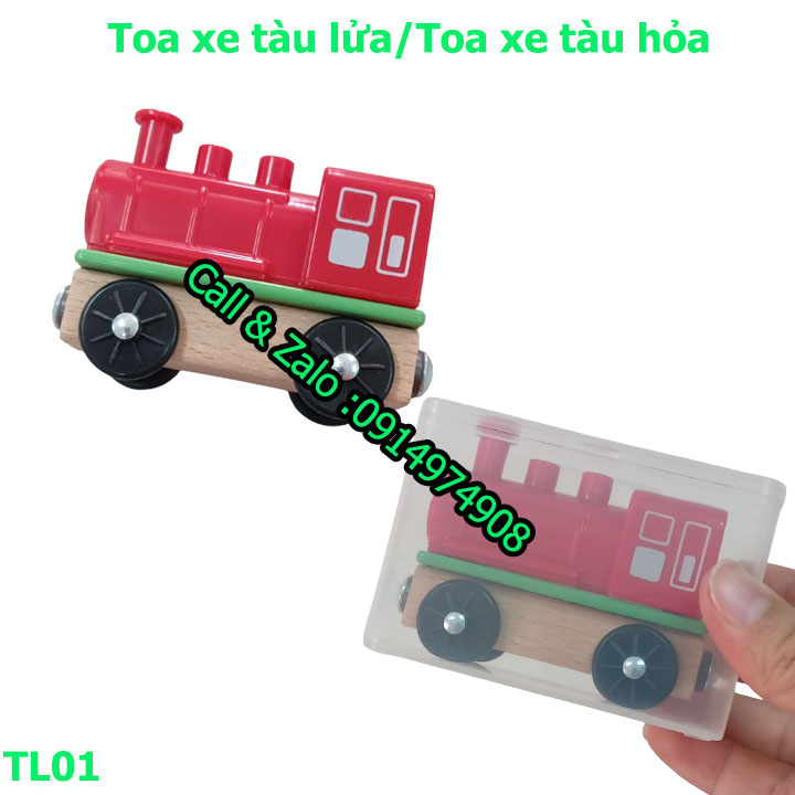 Toa xe lửa/Toa tàu hỏa bằng nhựa cao cấp an toàn cho bé