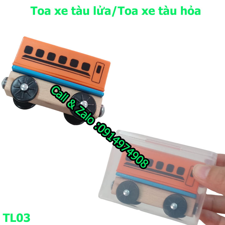 Toa xe lửa/Toa tàu hỏa bằng nhựa cao cấp an toàn cho bé
